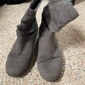 Gray. Lower east side bootie’s